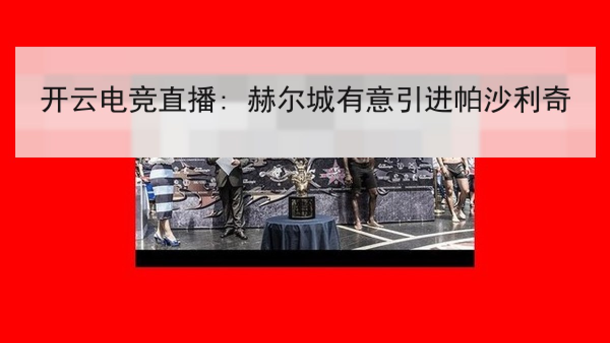开云电竞直播: 赫尔城有意引进帕沙利奇 开云电竞直播: 赫尔城有意引进帕沙利奇